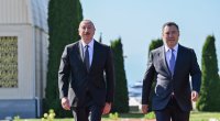 İlham Əliyevin Çolpon-Ata şəhərində rəsmi qarşılanma mərasimi oldu - FOTO/VİDEO