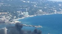 Ukrayna dəniz dronları Yaltadakı limana hücum etdi &ndash; FOTO/VİDEO