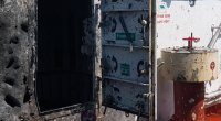 Türkiyə gəmisi dron hücumuna məruz qaldı - FOTO