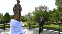 Naxçıvanda memar Əcəmi Naxçıvaninin abidəsi açıldı - FOTO-VİDEO