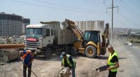 Yanğına səbəb olan sahələr təmizləndi &ndash;FOTO/VİDEO