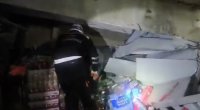Bakıda mağazanın tavanı uçdu: Qadın dağıntı altında qaldı &ndash;VİDEO