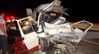 Ucarda yük maşınlarının iştirakı ilə AĞIR QƏZA &ndash; Ölənlər var &ndash; FOTO