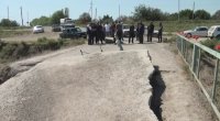 Kombaynla birlikdə uçan körpü hələ də bərpa olunmayıb - VİDEO