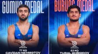 Güləşçilərimiz dünya çempionatına iki medalla start verdilər