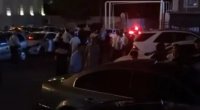 "Təbrik Palace" restoranının qarşısında kütləvi dava - VİDEO
