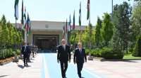 Daşkənddə İlham Əliyevin rəsmi qarşılanma mərasimi - FOTO/VİDEO