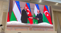 Azərbaycan-Özbəkistan əlaqələrinə dair VİDEOÇARX nümayiş olunub - VİDEO