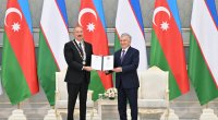 Azərbaycan və Özbəkistan prezidentlərinin təltifolunma mərasimi – FOTO/VİDEO