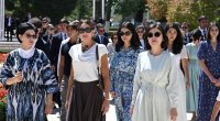 Prezident ailəsinin İsmayıl Samani türbəsindən FOTOLARI