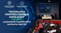 &ldquo;Regionlarda kibertəhlükəsizlik məsələləri&rdquo; layihəsi çərçivəsində maarifləndirici seminarlar keçirildi &ndash; FOTO