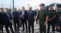 Ararat Mirzoyan xarici ölkə səfirləri ilə Türkiyə sərhədində