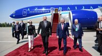 Prezident Bişkekdə belə qarşılandı &ndash; VİDEO