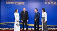 Prezident və xanımı Bişkekdə 6-cı Dünya Köçəri Oyunlarının AÇILIŞINDA - FOTO/VİDEO