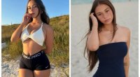 Model studiyada aparıcını çanta ilə döymək istədi &ndash; ANBAAN VİDEO