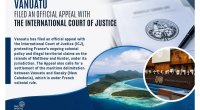 Vanuatu Fransanın Metyu və Hanter adalarına iddialarına görə BƏM-ə MÜRACİƏT ETDİ