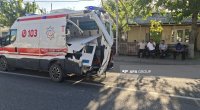 Qusarda təcili tibbi yardım maşını qəzaya düşdü - FOTO