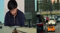 Bakıda oyuncaq maşınla əsas yola çıxan şəxs müəyyən olundu - VİDEO