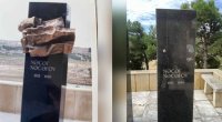 Nəcəf Nəcəfovun məzarı üzərindəki barelyef oğurlandı- Saxlanılan var - Foto