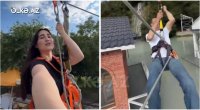 Şəkidəki &ldquo;zipline&rdquo;də əvvəllər də ciddi texniki problemlər olub -VİDEO