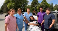 Bərdədə doğuş xəstəxananın həyətində baş verdi &ndash; Həkimlər operativ müdaxilə etdi - FOTO