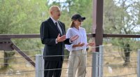 Prezident və xanımı Şamaxıda Pir Ömər Sultan ziyarətgahında - FOTO