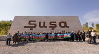 &ldquo;AzerGold&rdquo; şəhid ailələrinin Şuşaya səfərini təşkil etdi - FOTO
