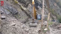 Sürüşmə baş verən Quba-Xınalıq yolunda son vəziyyət &ndash; VİDEO