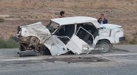Hacıqabulda AĞIR QƏZA: 4 yaralı var - FOTO/VİDEO