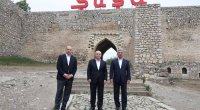 Şuşada üç ölkənin müdafiə nazirləri bir araya gəldi - FOTO