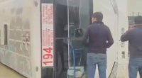 Bakıda marşrut avtobusu aşdı – VİDEO