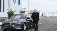 İlham Əliyevin Pirallahı Sənaye Parkındakı səfərindən VİDEOÇARX