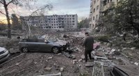 Rusiyadan Kiyevə RAKET ZƏRBƏLƏRİ &ndash; Ölənlər var &ndash; FOTO/VİDEO