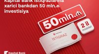 Kapital Bank istiqraz yerləşdirməsi ilə xarici investor bazarına çıxışını genişləndirib