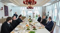 Prezident İlham Əliyev və Ramzan Kadırov birgə nahar ediblər - FOTO