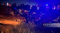 Masazırda motosikletlə avtomobil toqquşdu - 2 ölü var - FOTO