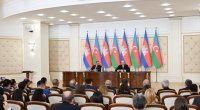 İlham Əliyev və Kambocanın Baş naziri mətbuata bəyanatlarla çıxış edirlər - FOTO/VİDEO