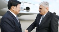 Laos Prezidenti Azərbaycana gəldi &ndash; FOTO