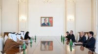 Prezident İlham Əliyev Bəhreynin xarici işlər nazirini qəbul etdi - FOTO/VİDEO
