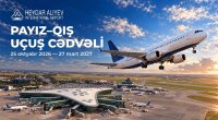 Bakı aeroportu payız-qış uçuş cədvəlinə KEÇİR