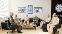 Azərbaycan və BƏƏ arasında hərbi əməkdaşlıq müzakirə edildi - FOTO