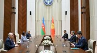 Sahibə Qafarova Qırğızıstan Prezidentinin QƏBULUNDA - FOTO