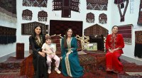 Leyla Əliyeva Aşqabadda Milli Türkmən Xalçası Muzeyində olub - FOTO