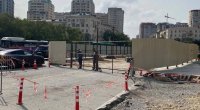 &ldquo;Nərimanov&rdquo; metrosunun hər tərəfi qazıldı - Foto