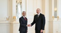 Hindistanın XİN rəhbəri İlham Əliyevin qəbulunda &ndash; VİDEO