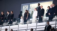 Prezident ailəsi ilə FIFA U-15 dünya çempionatının açılış mərasimini izlədi - YENİLƏNİB - FOTOLAR