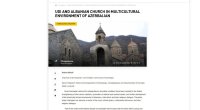 Azərbaycanın multikultural mühitində udilər və Alban kilsəsi haqqında məqalə yayımlanıb