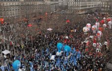 Fransada parlament seçkilərindən sonra iğtişaşlar başladı - VİDEO