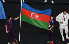 Paris Olimpiadasının bağlanış mərasimindən FOTOLAR