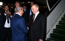 Vladimir Putin Azərbaycana dövlət səfərinə gəldi - FOTO/VİDEO